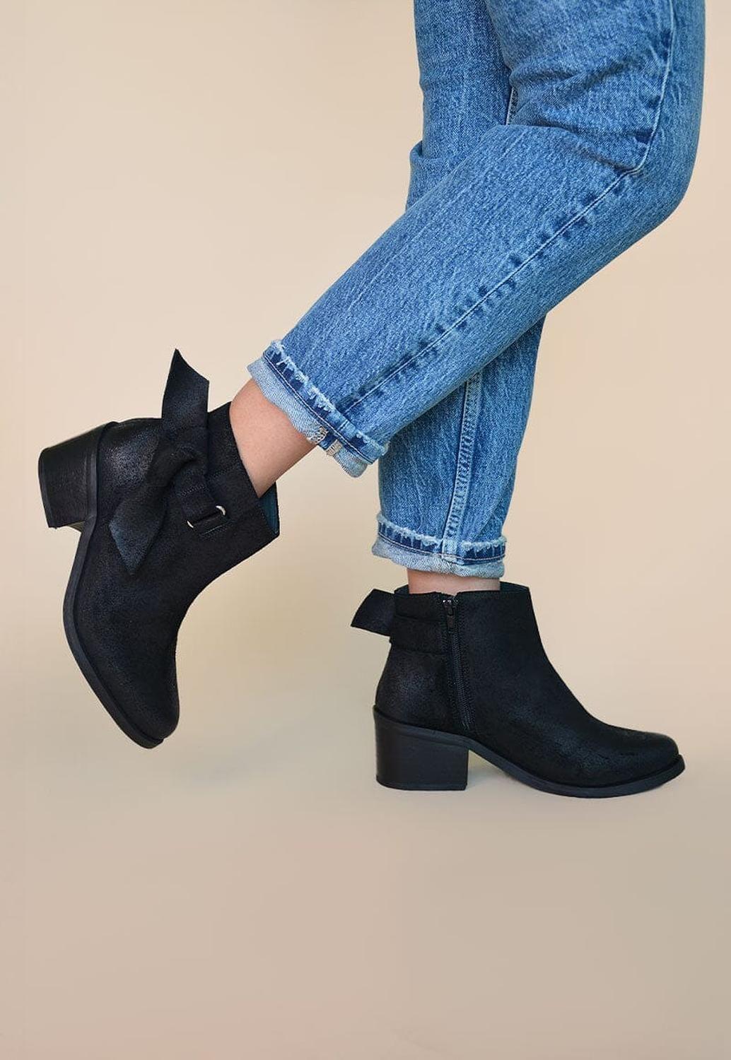 Botin Mujer / Gloria Negro-1