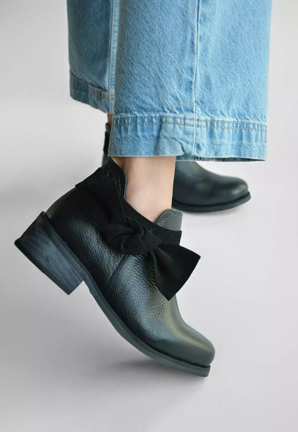 Botin Mujer / Saharino Negro-0