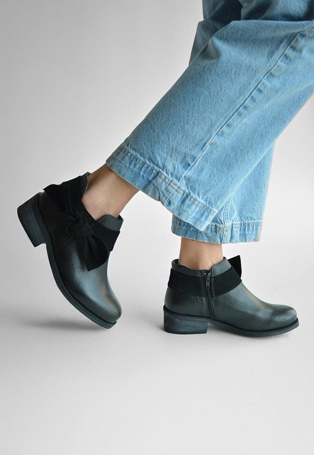 Botin Mujer / Saharino Negro-1