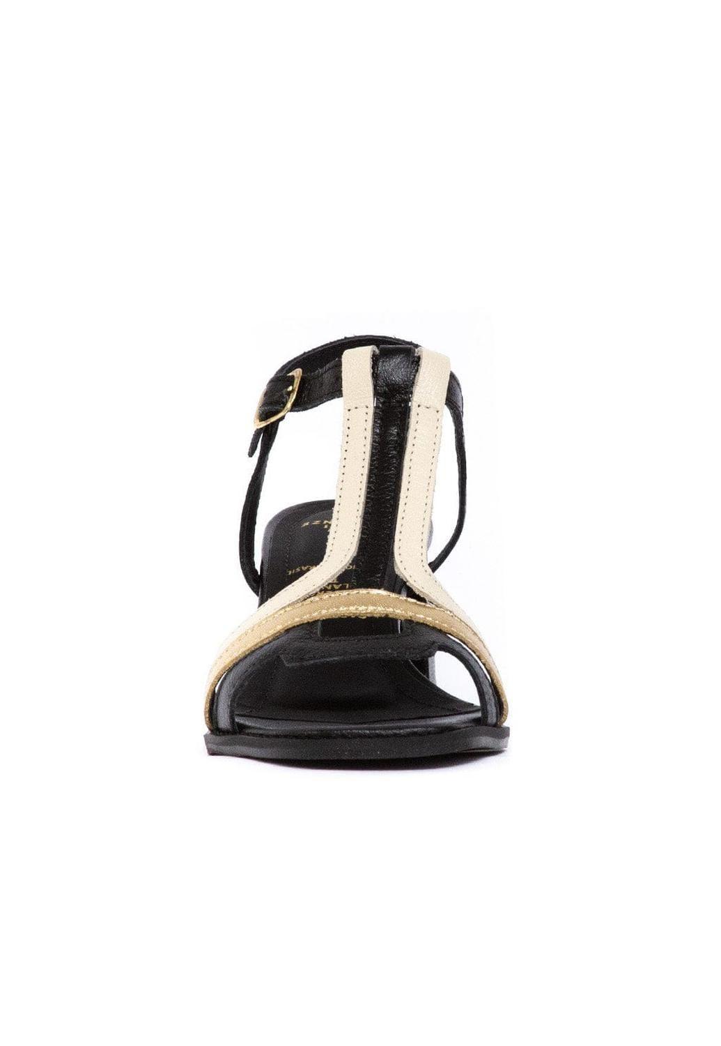 Sandalia Mujer / Candela Negro Niquel-2