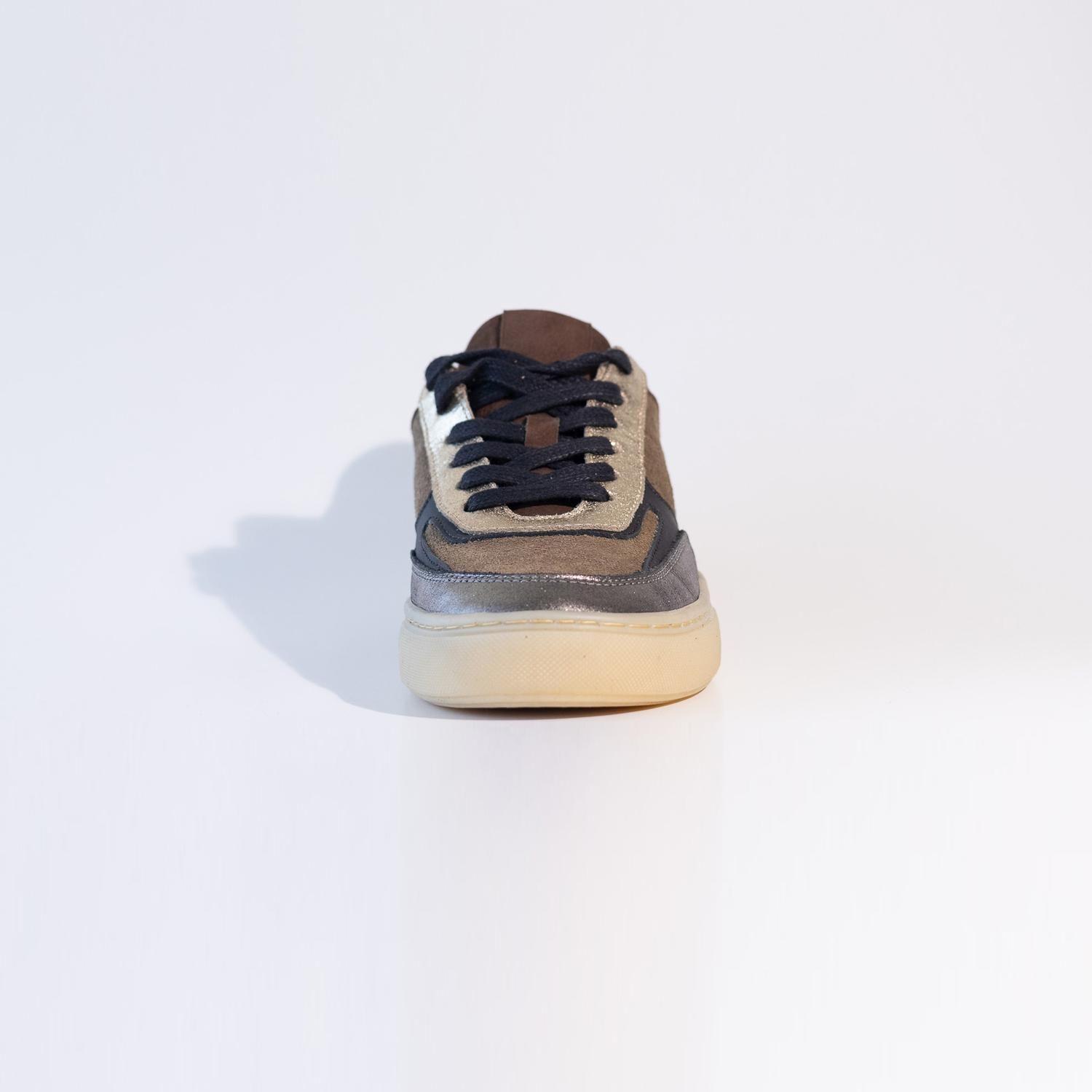 Zapatilla Mujer / Lavanda Café Metalico-3