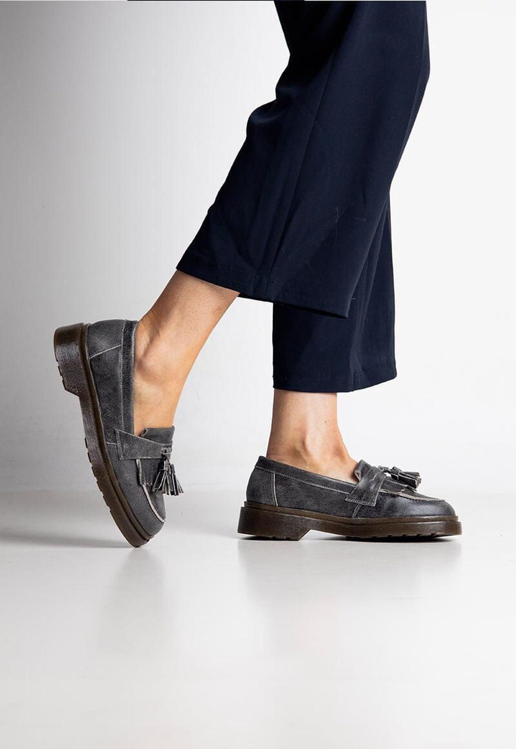 Mocasin Mujer / Matilde Gris-4