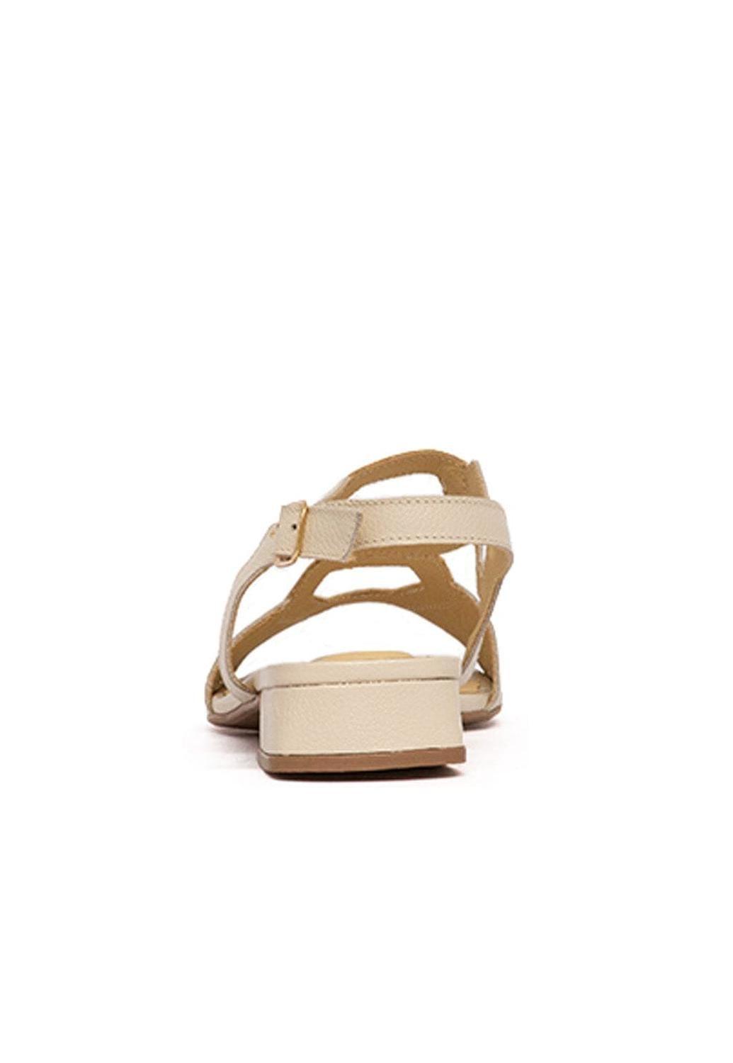 Sandalia Mujer / Perla Beige Niquel-4