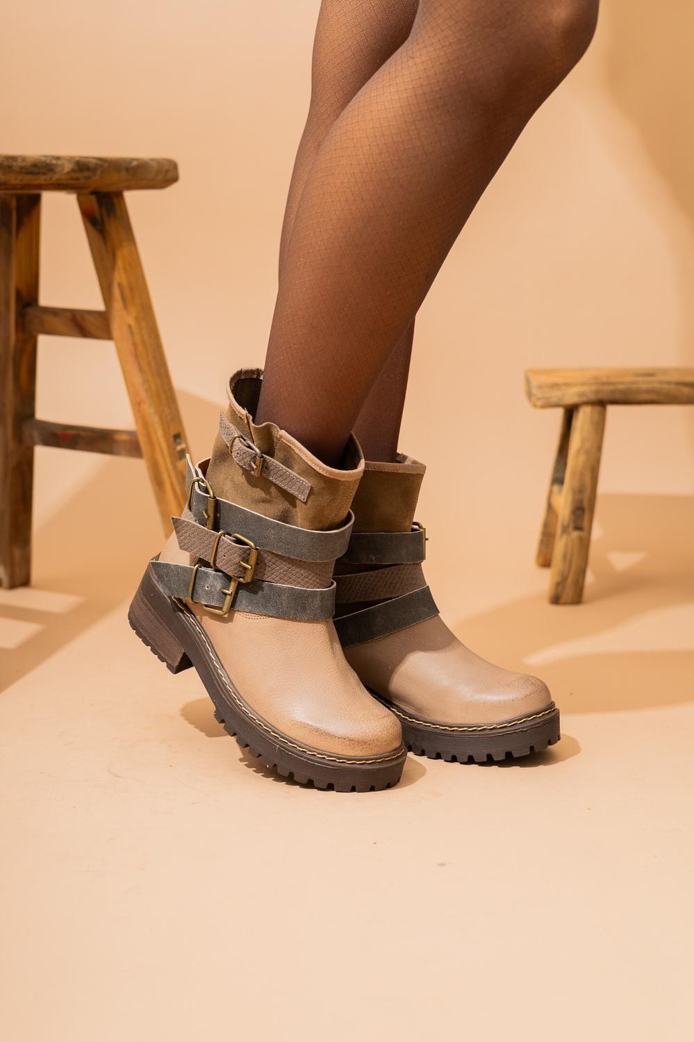 Bota Mujer / Hurco Taupe-4