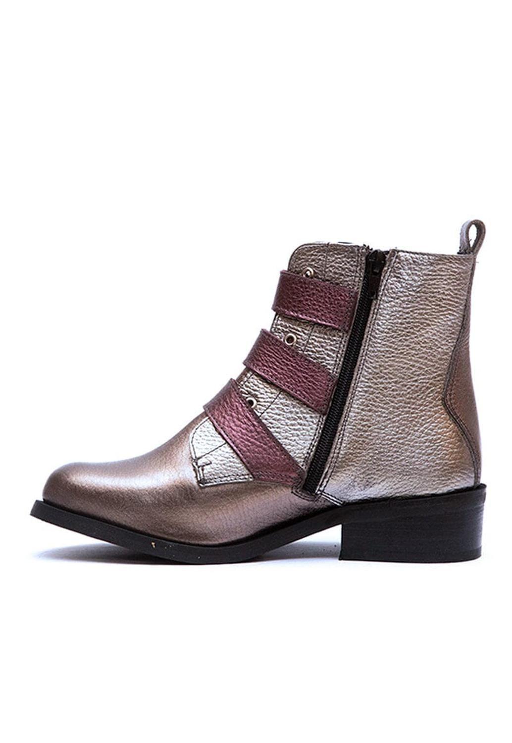 Botin Mujer / Lola Metalico-3