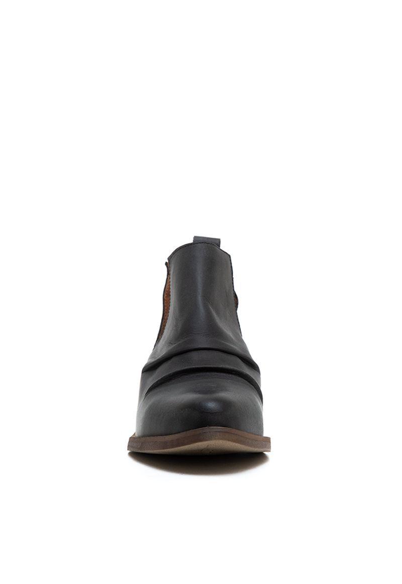 Botin De Cuero Laurel C1 Negro Giani Dafirenze-3