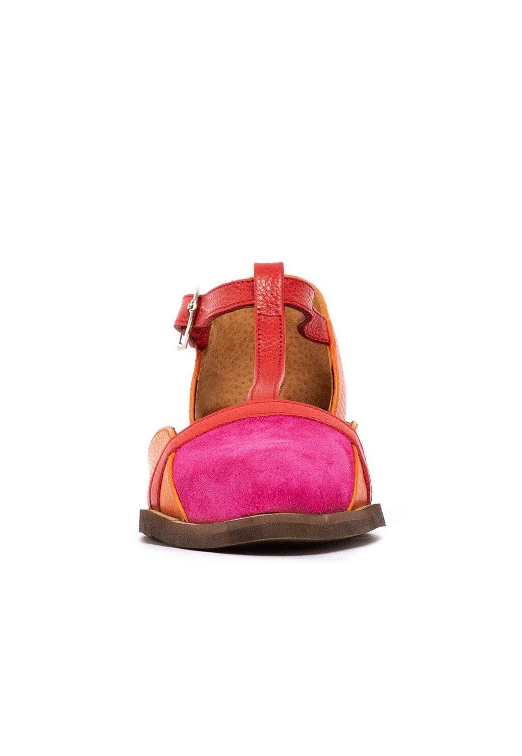 Zapato Mujer / Pomarino Fucsia Naranjo-1
