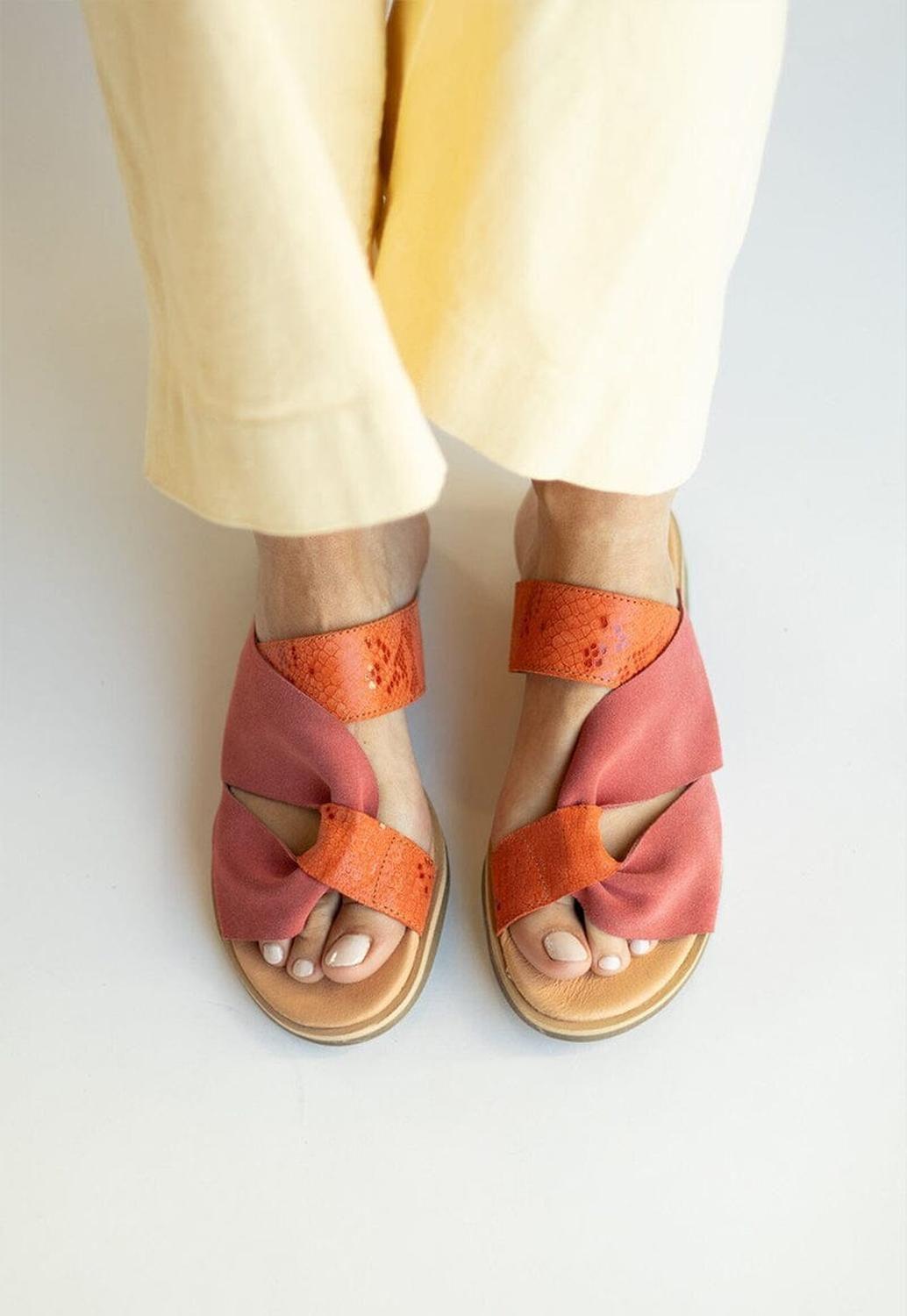 Sandalia Mujer / Turpial Naranjo-5