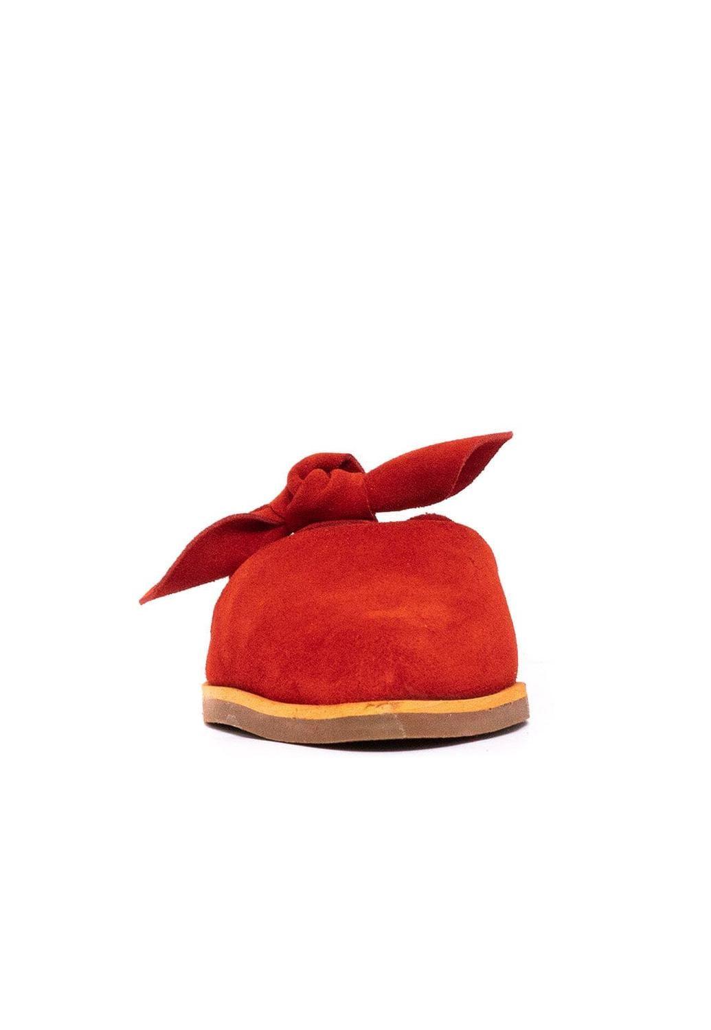 Babucha Mujer / Marsala Rojo-5