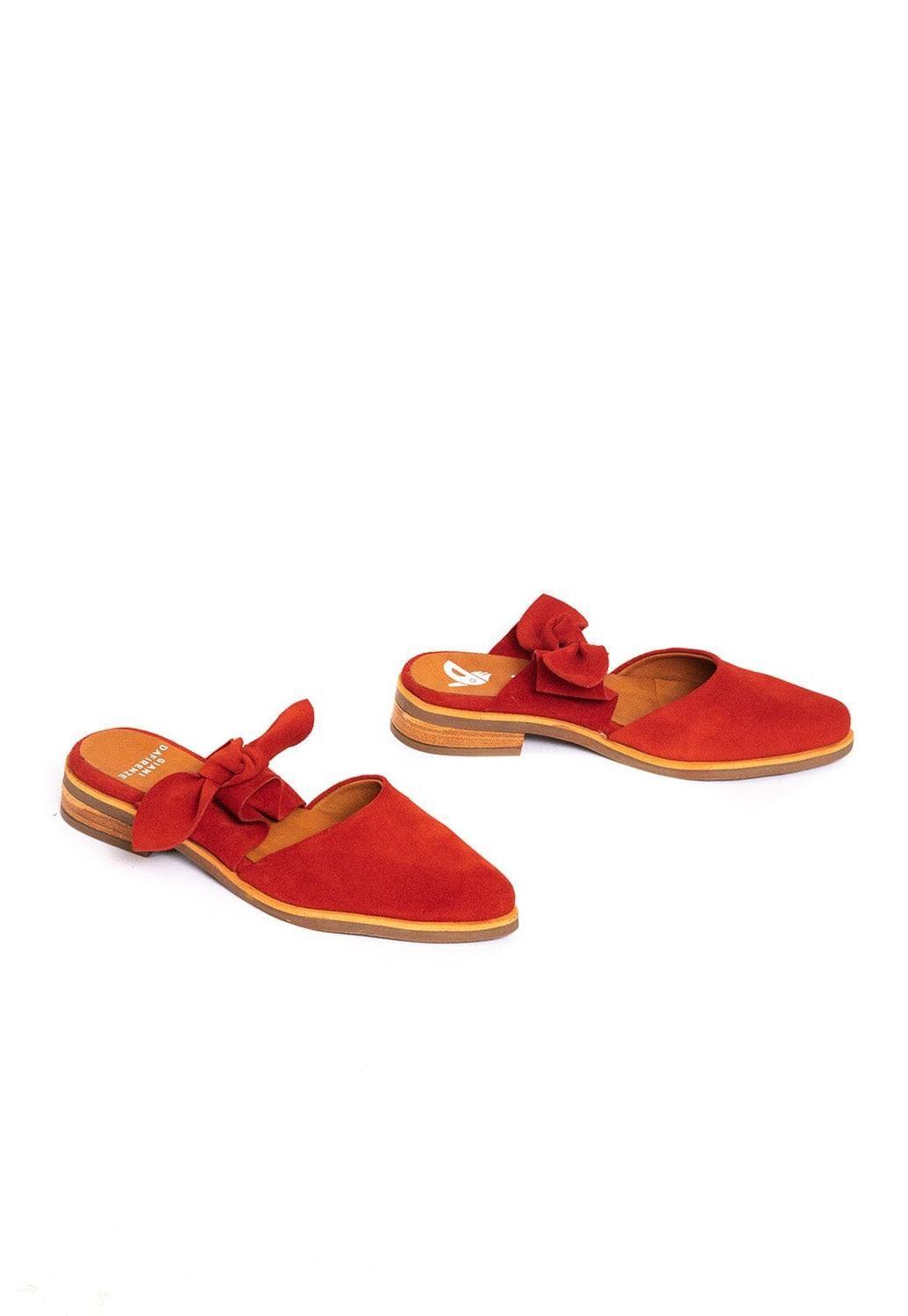 Babucha Mujer / Marsala Rojo-3