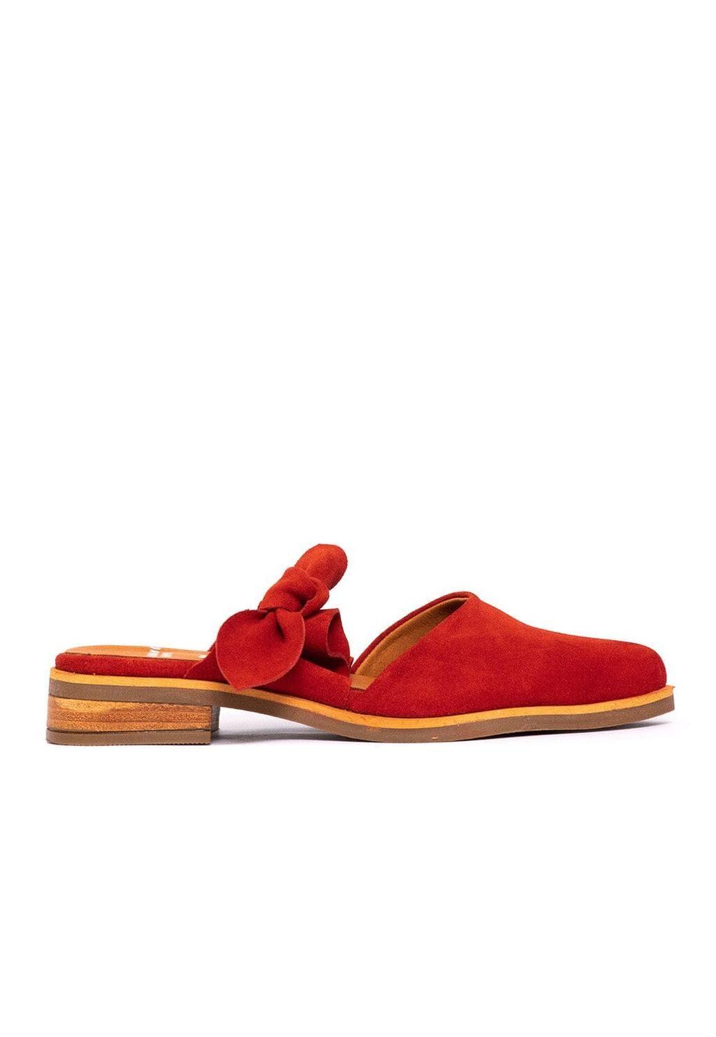 Babucha Mujer / Marsala Rojo-4