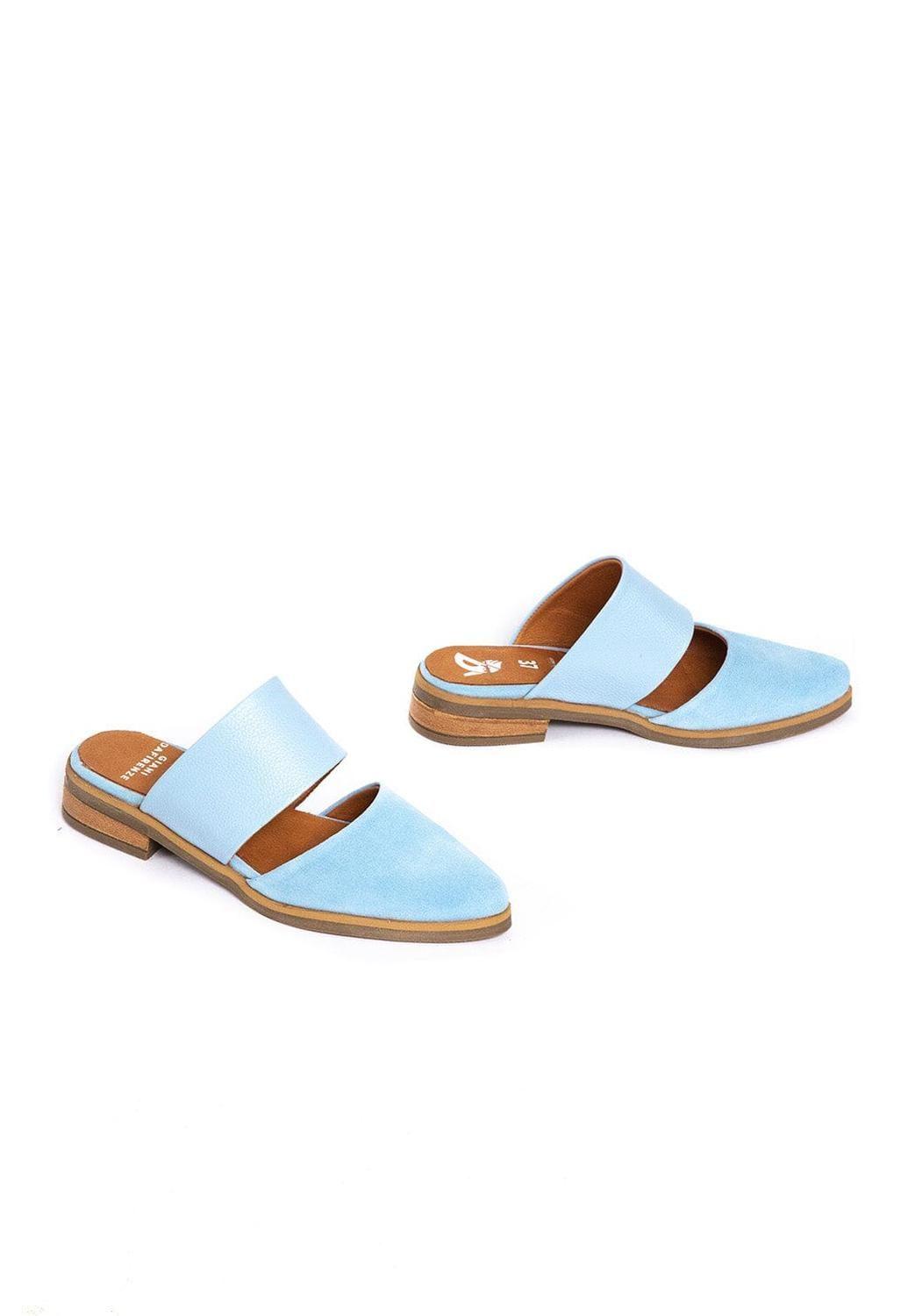 Babucha Mujer / Gaviota Celeste-5