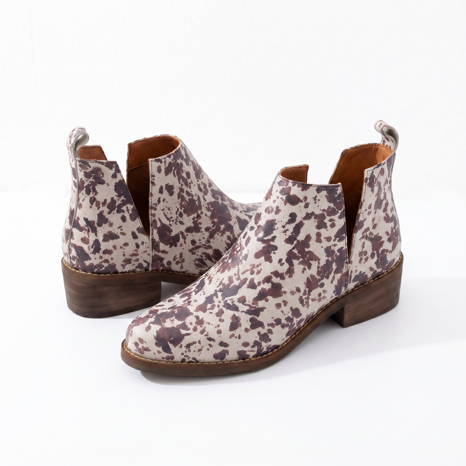 Botin Mujer  Cuero Mujer  Chirigue Print-1