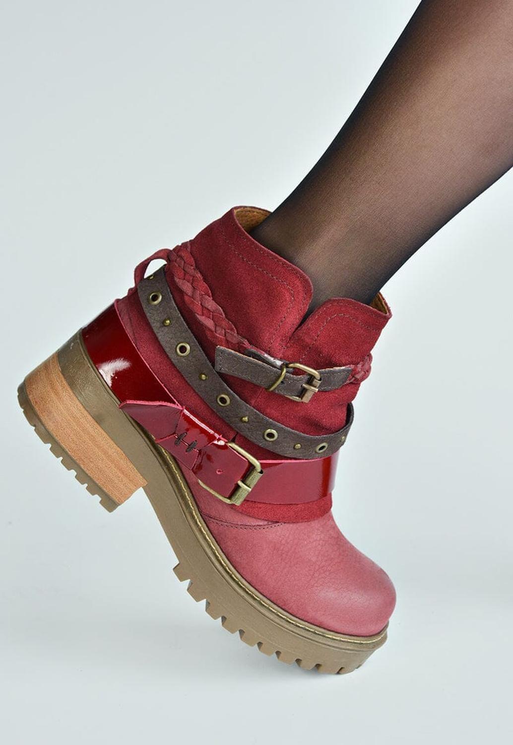 Botin Mujer / Queltehue Burdeo-1