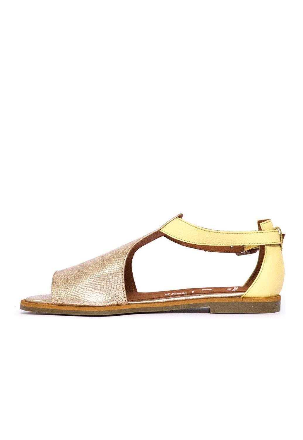 Sandalia Mujer / Oliva Niquel Amarillo-3