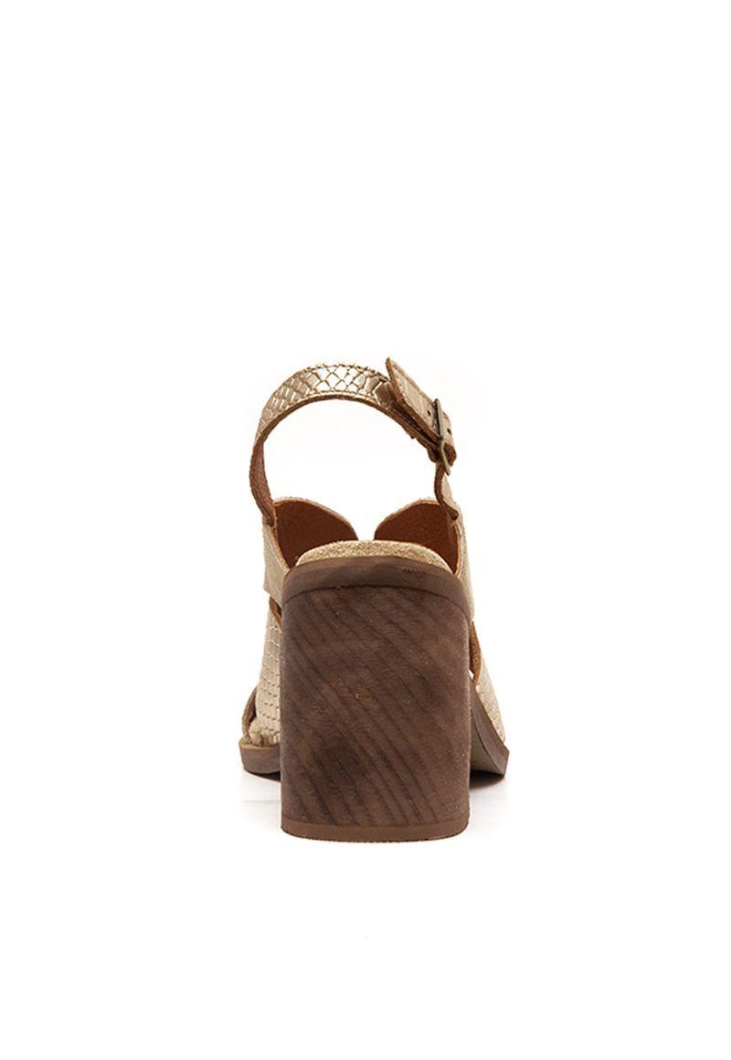 Sandalia De Cuero Macadamia C2 Niquel Giani Dafirenze-5