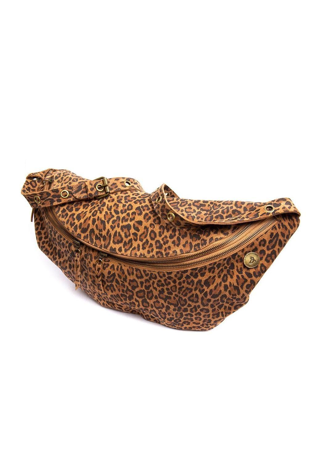 Maxi Banano Mujer De Cuero Atenea Print C3-3
