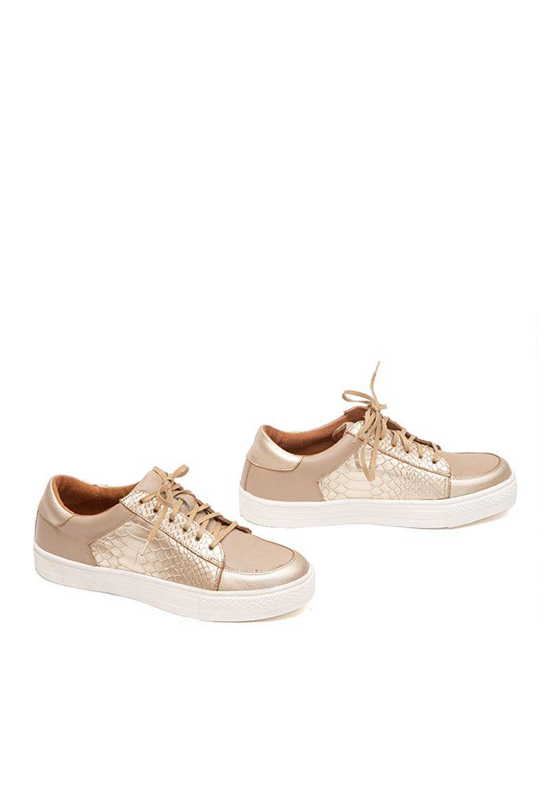 Zapatilla De Cuero Tantalo C19 Niquel Giani Dafirenze-2