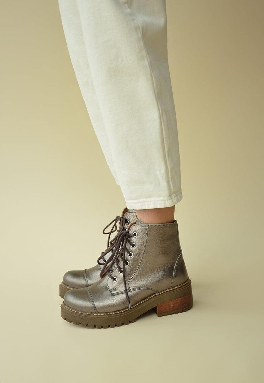 Botin Mujer / Tiuque Metalico-1