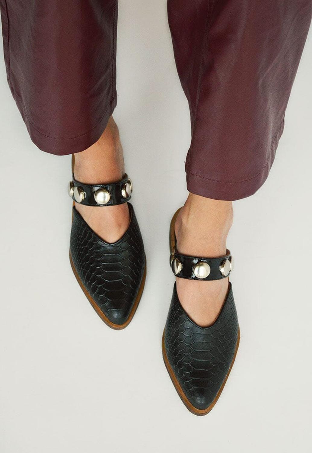 Babucha Mujer / Pibi Negro-6