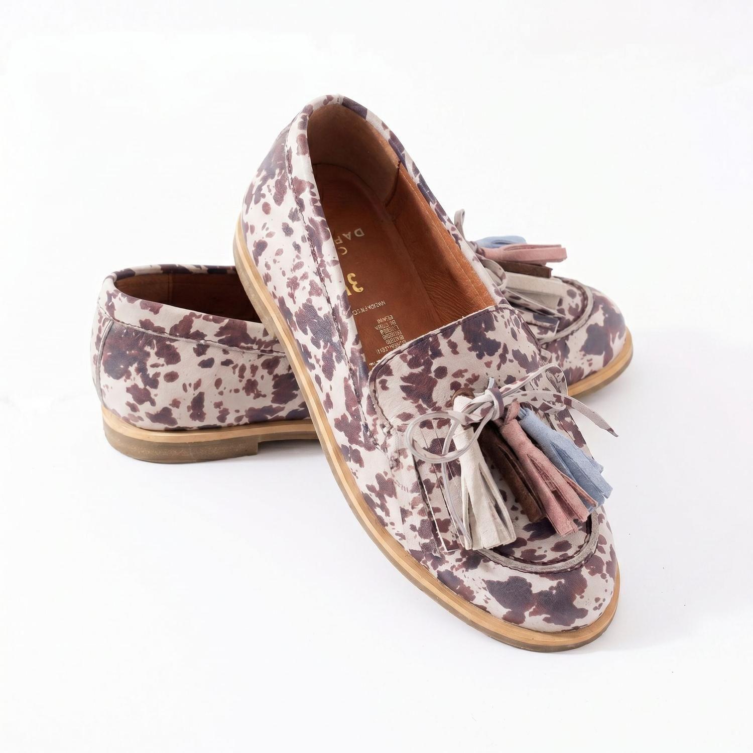 Mocasin Cuero Mujer  Cumbres Print-1