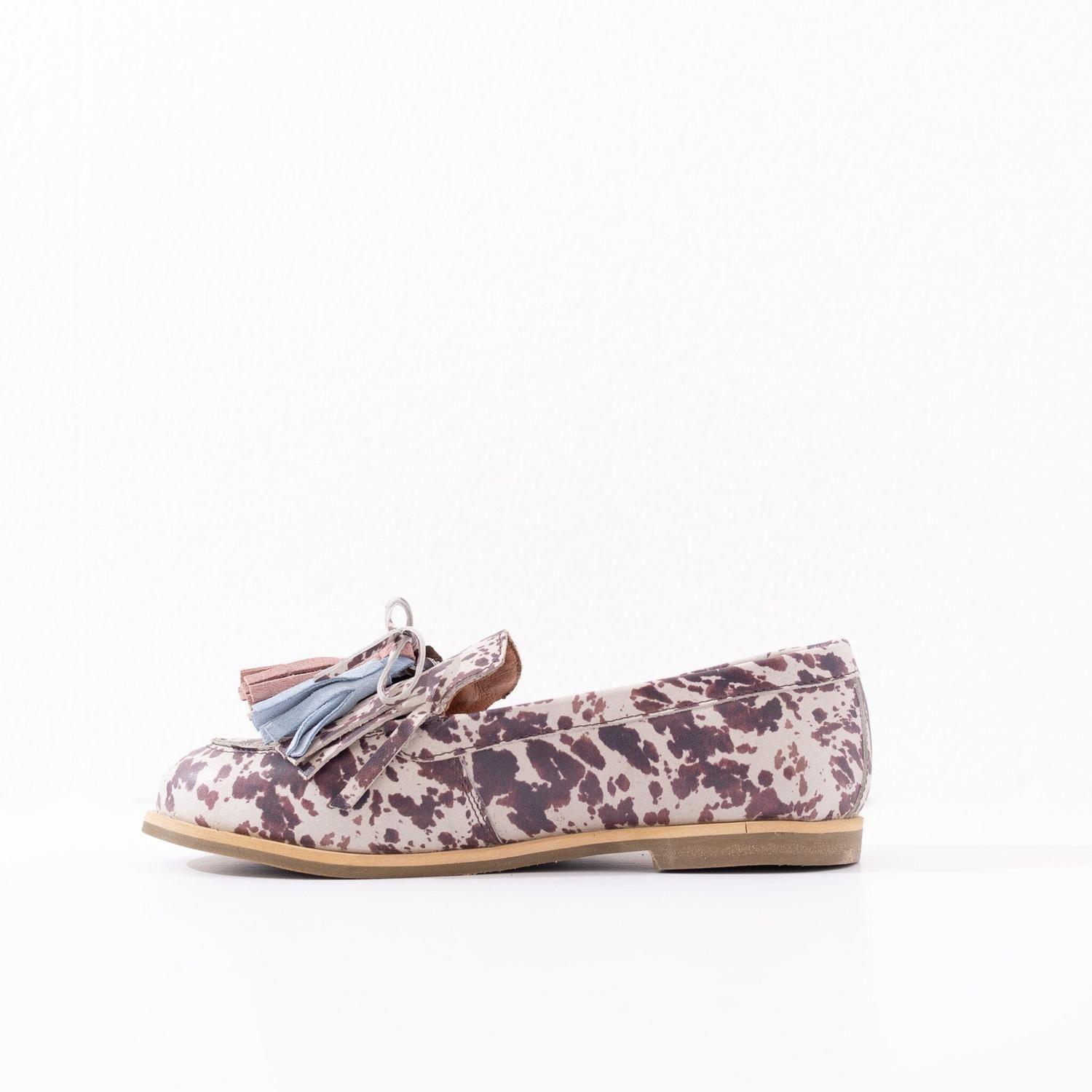 Mocasin Cuero Mujer  Cumbres Print-2
