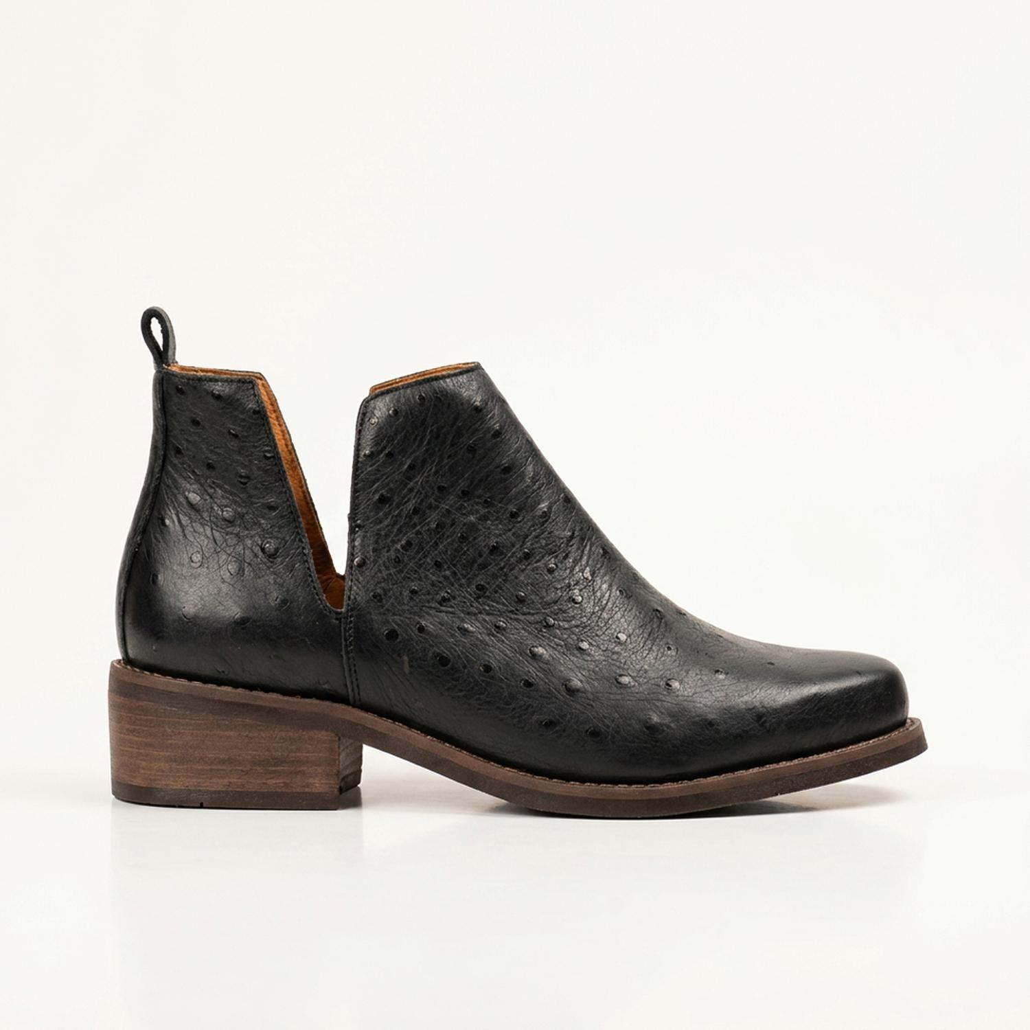 Botin Mujer  Cuero Mujer  Chirigue Negro-0