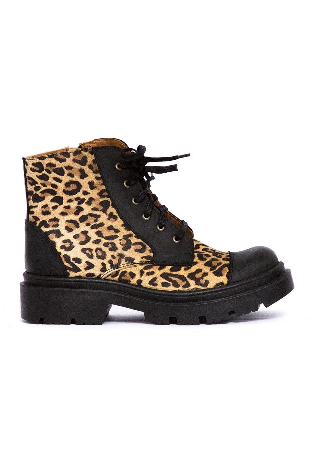 Botines Mujer / Tiuque Negro Print-0