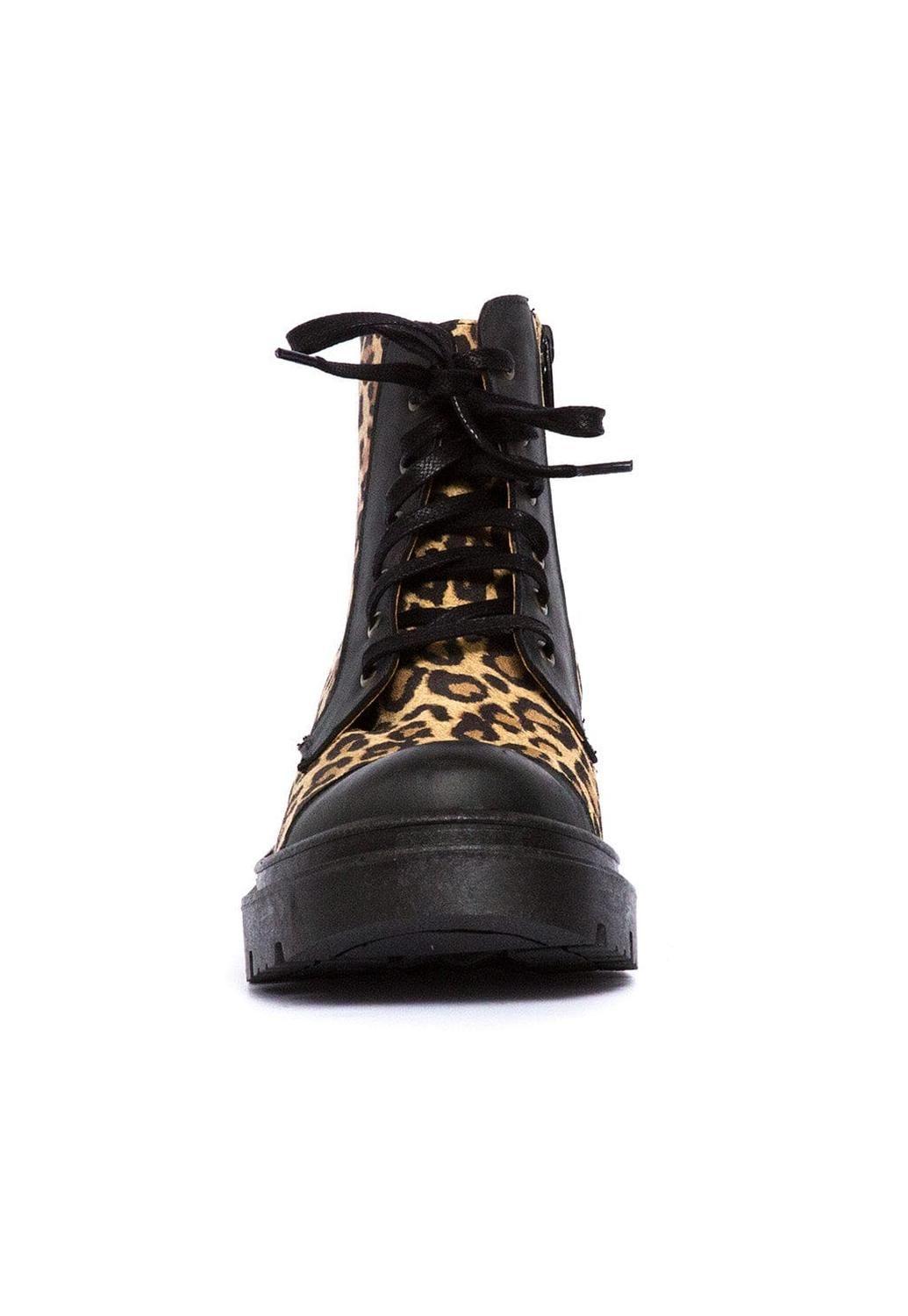 Botines Mujer / Tiuque Negro Print-1