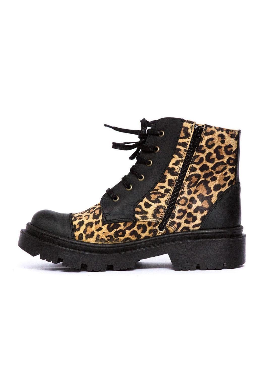 Botines Mujer / Tiuque Negro Print-2