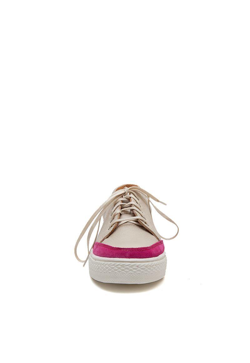 Zapatilla De Cuero Jazmin C2 Beige Giani Dafirenze-3