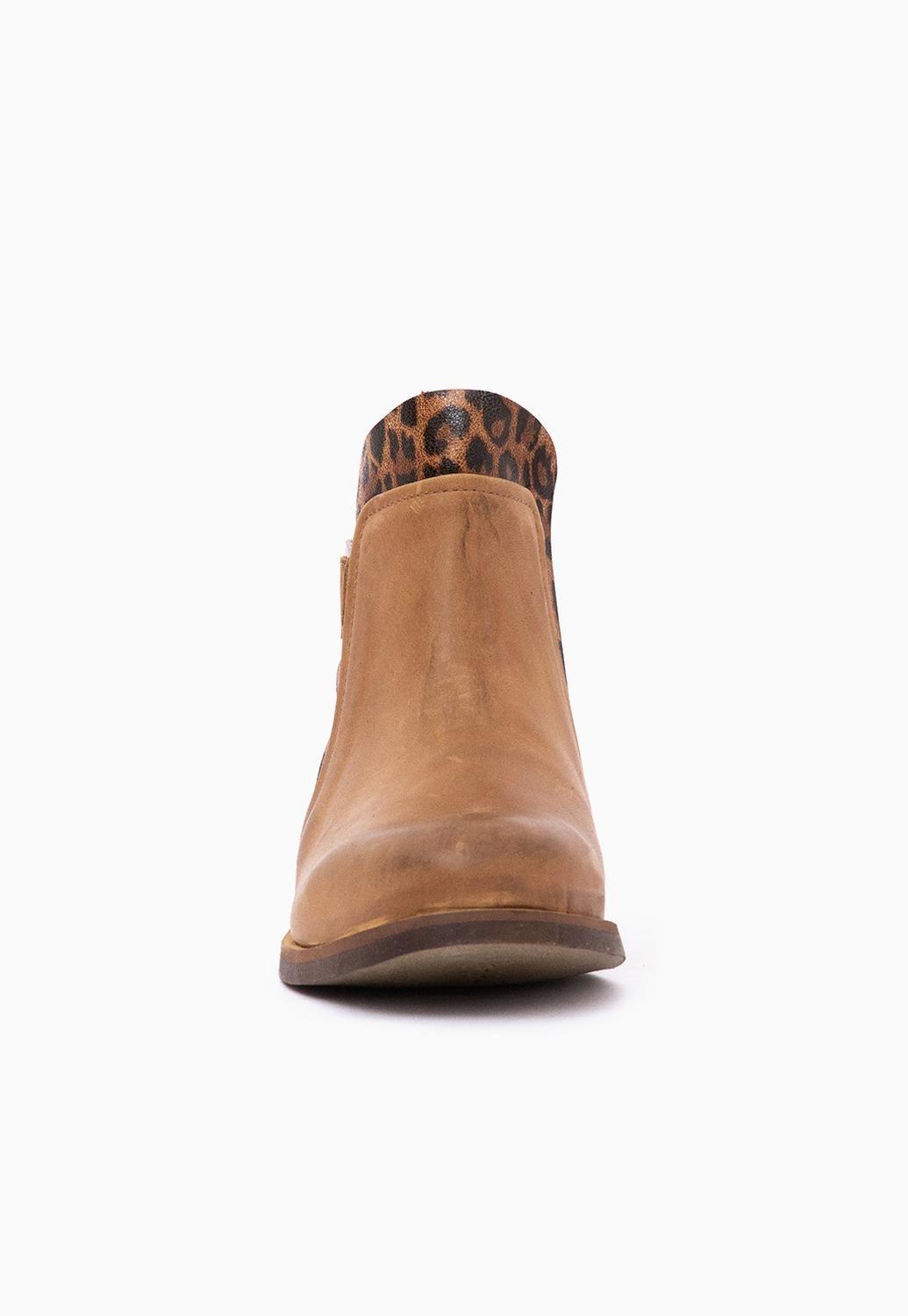 Botin Mujer / Angu Print Camel-2