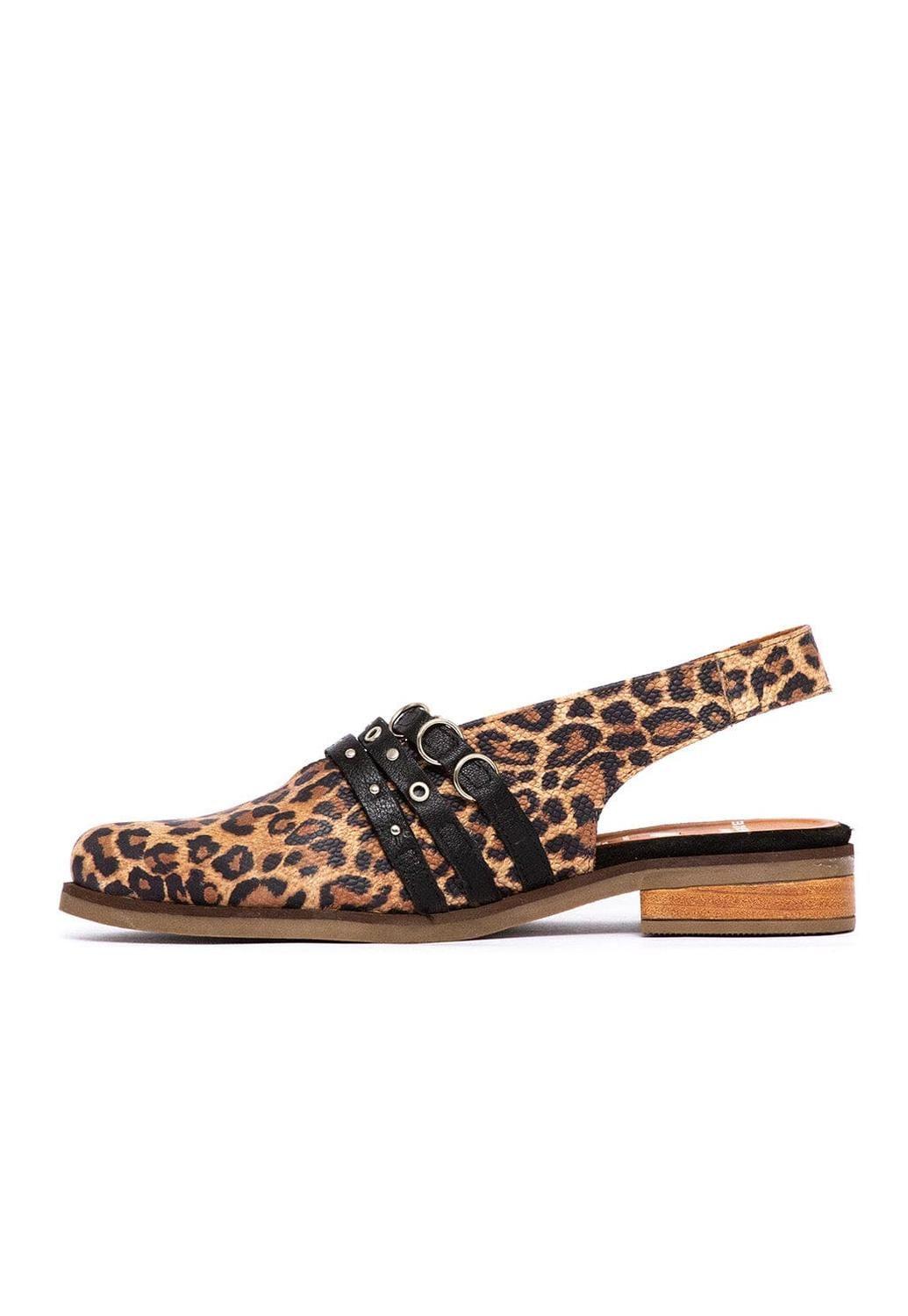 Zapato Mujer / Fior Print Negro-3