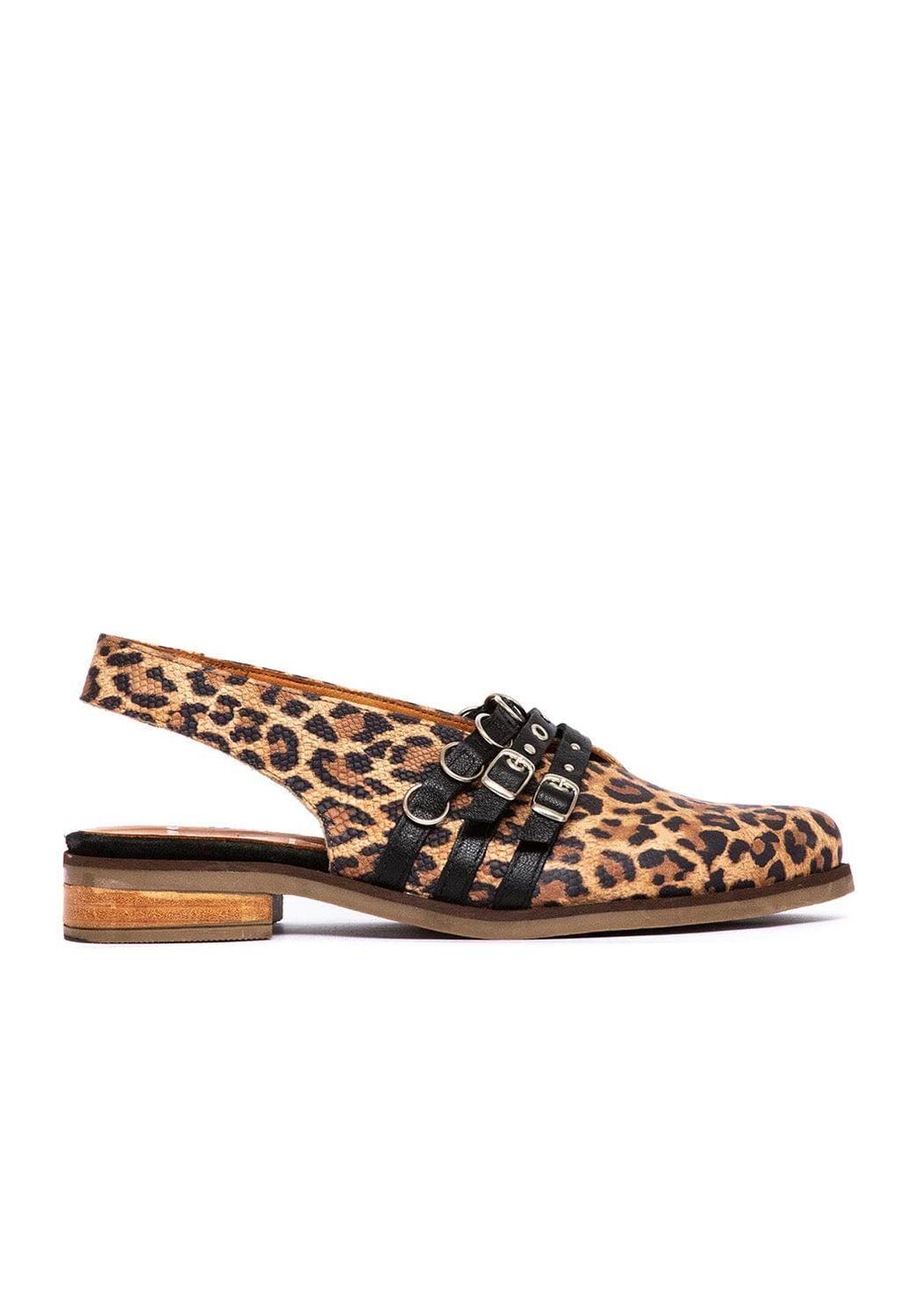Zapato Mujer / Fior Print Negro-1