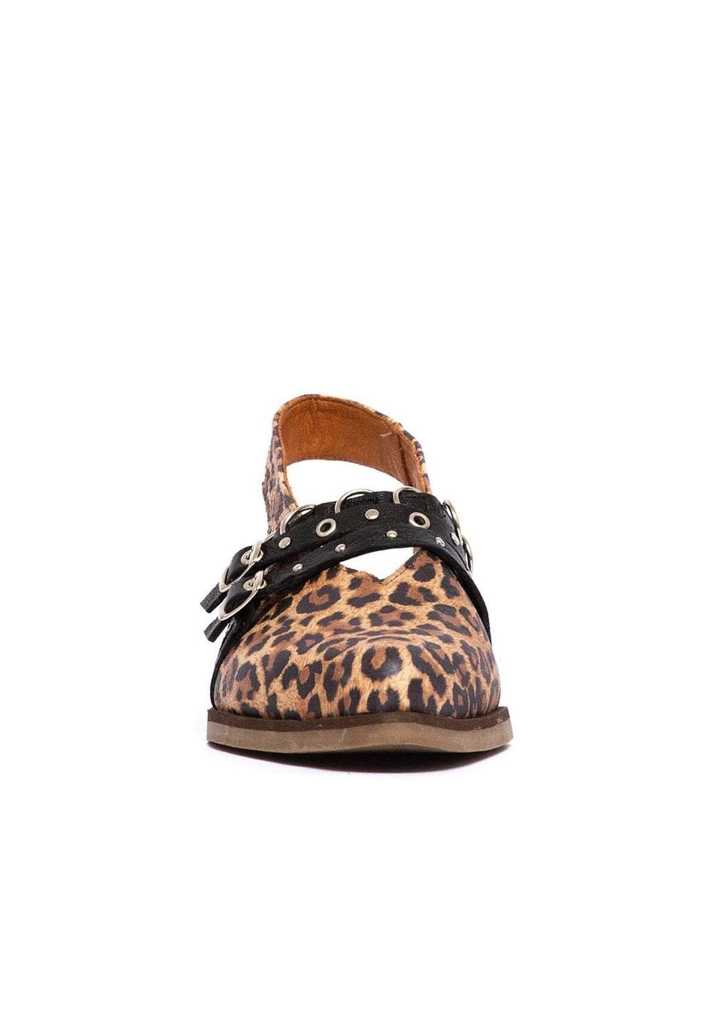 Zapato Mujer / Fior Print Negro-2