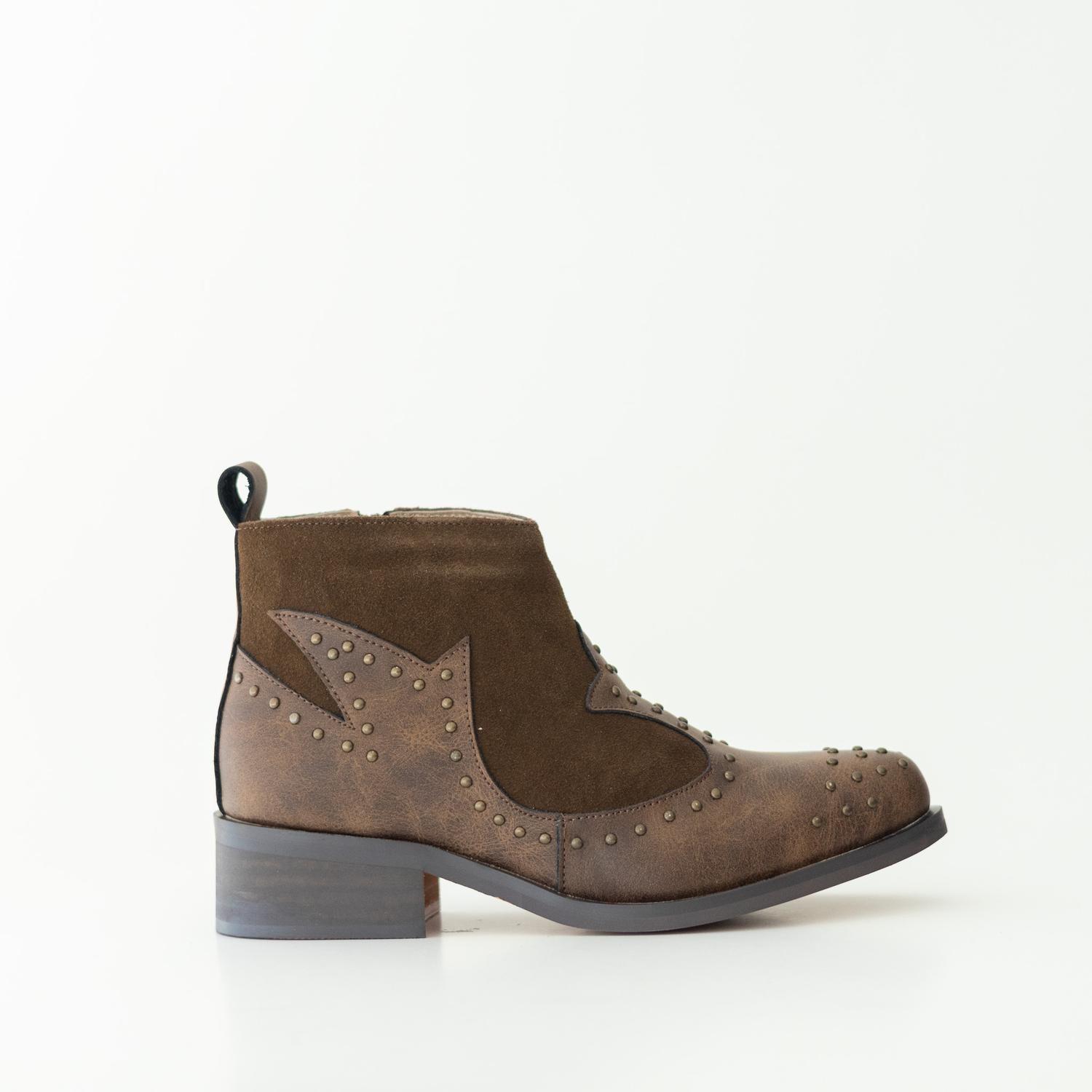 Botines Mujer / Alca Café-0