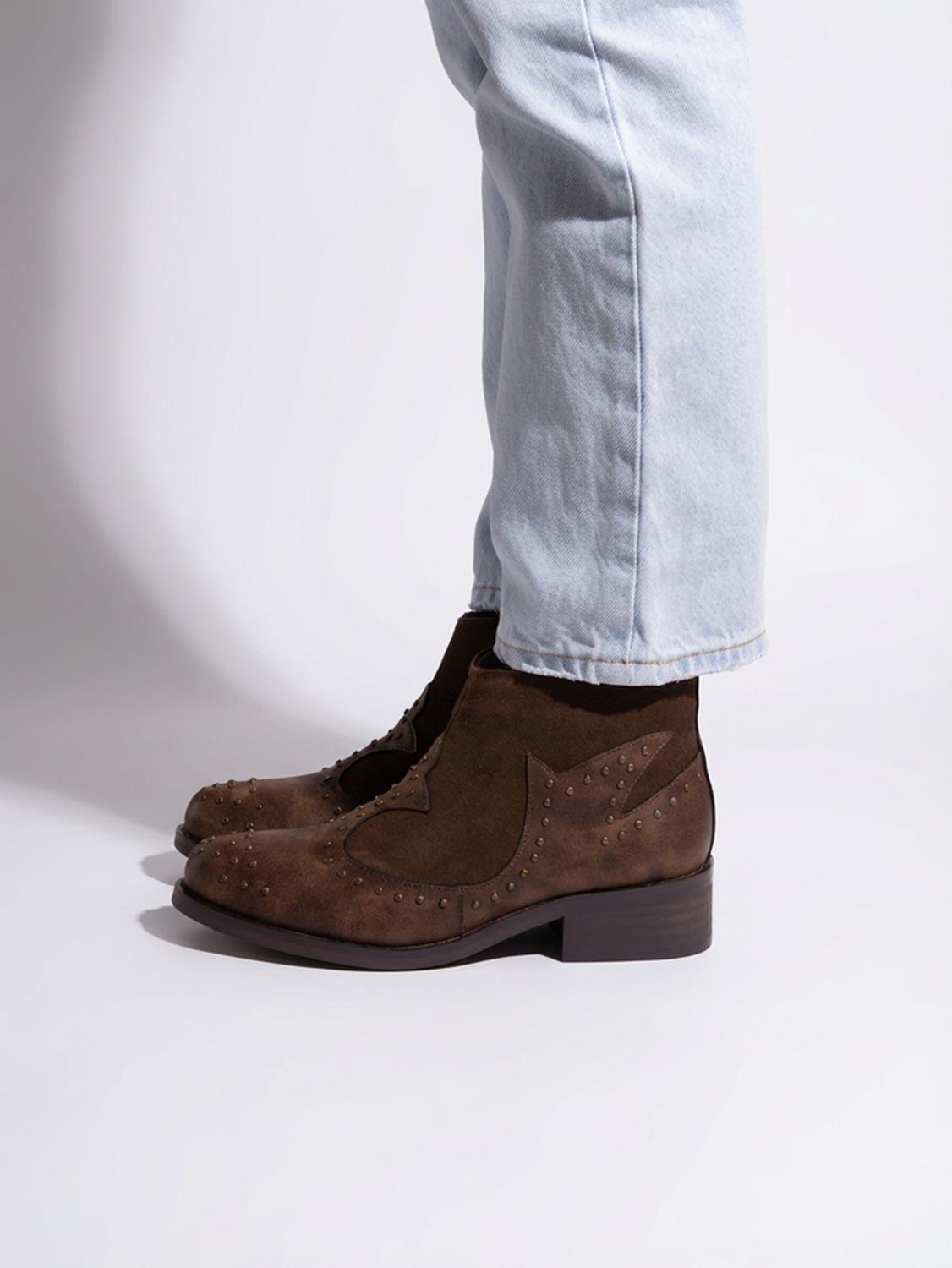 Botines Mujer / Alca Café-5