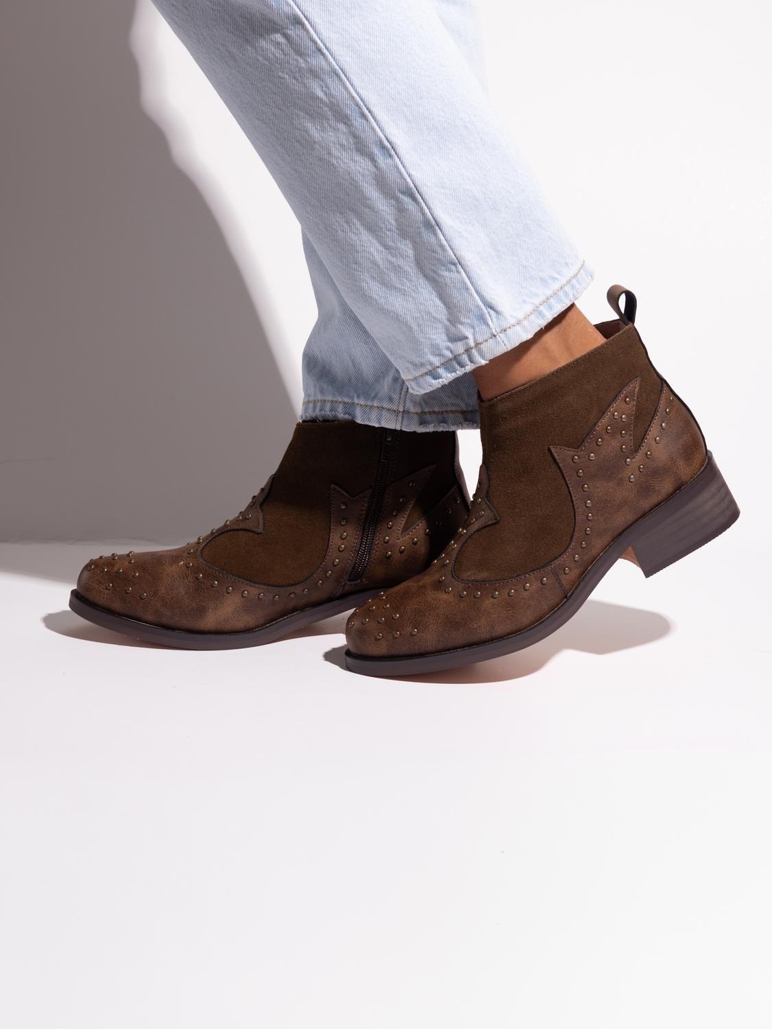 Botines Mujer / Alca Café-6