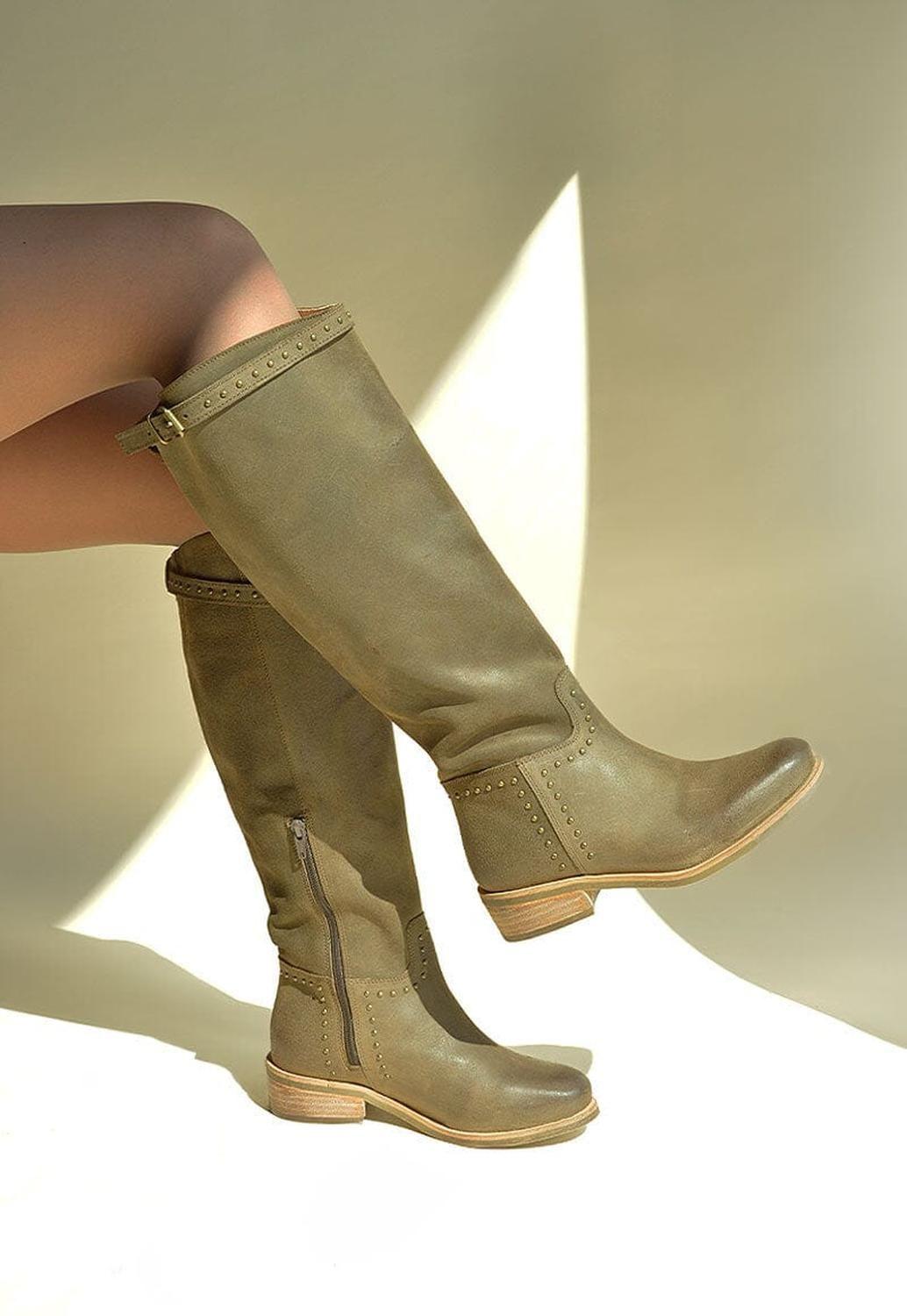 Bota Mujer / Carmen Taupe-6