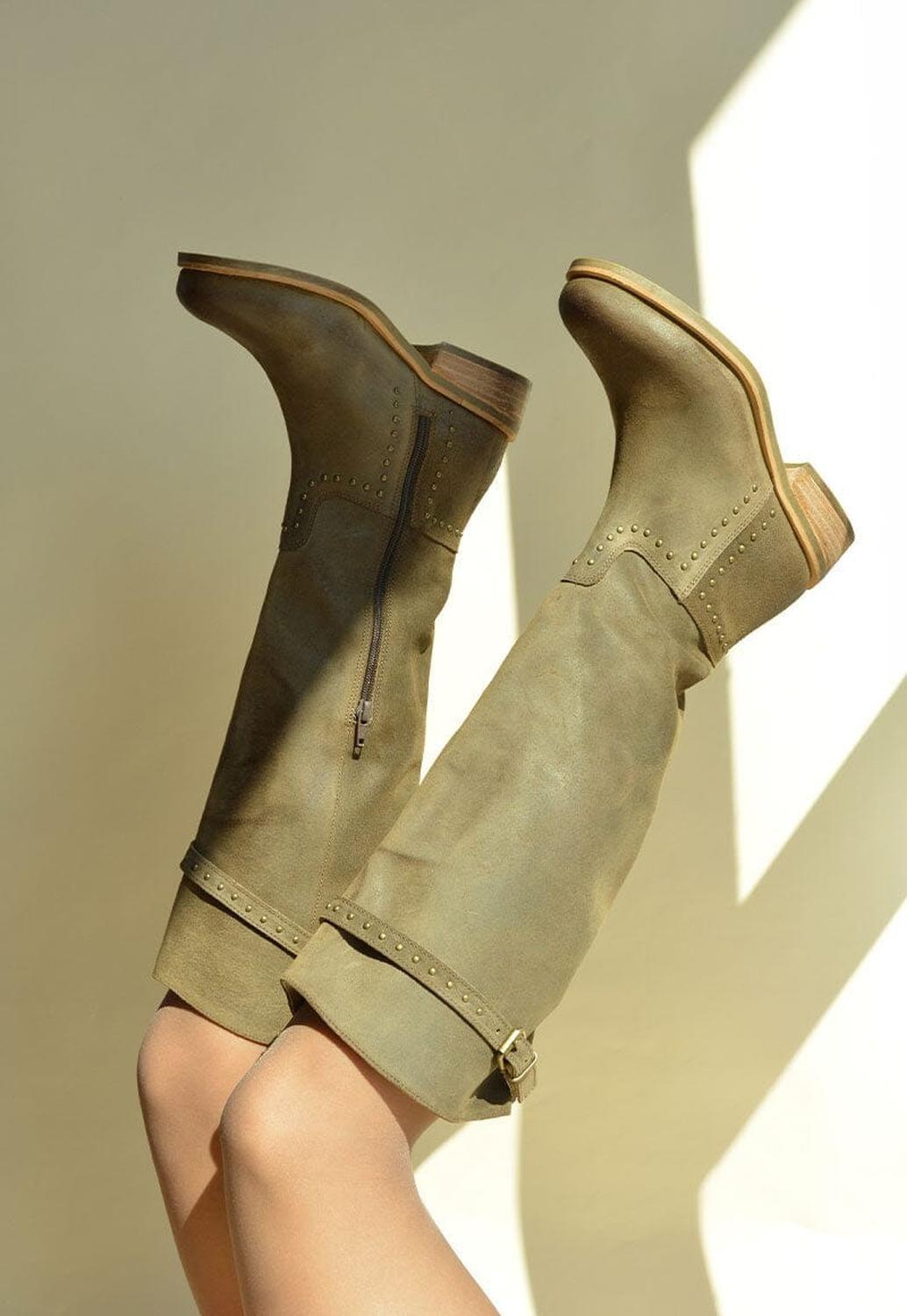 Bota Mujer / Carmen Taupe-1