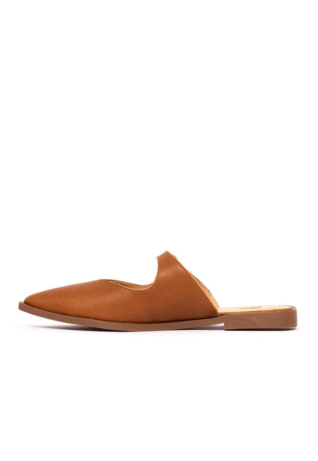 Babucha Mujer / Positano Camel-1