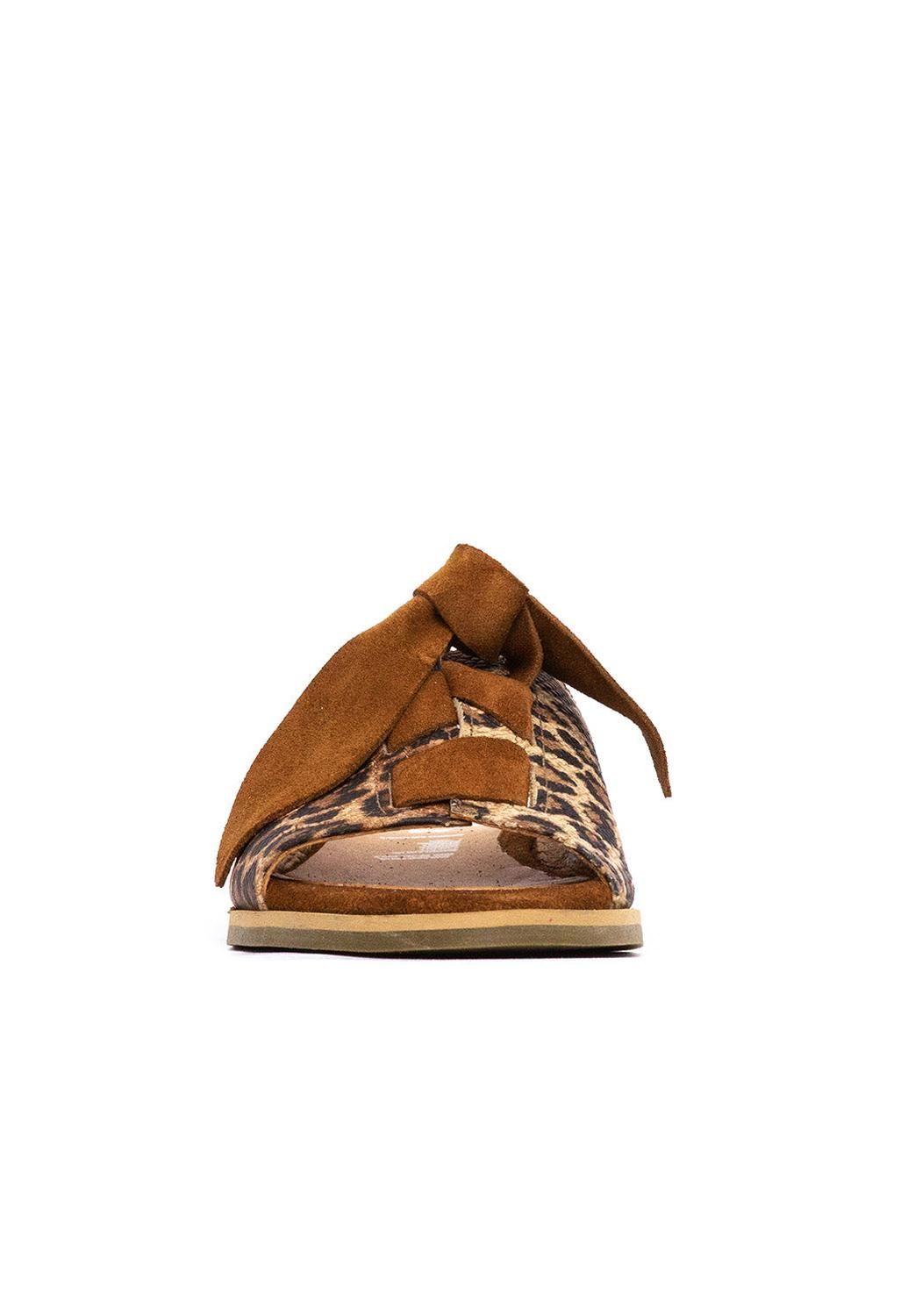 Sandalia Mujer / Salina Print Camel-2