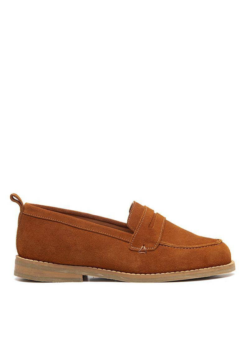 Mocasin De Cuero Coligue C1 Camel Giani Dafirenze-0