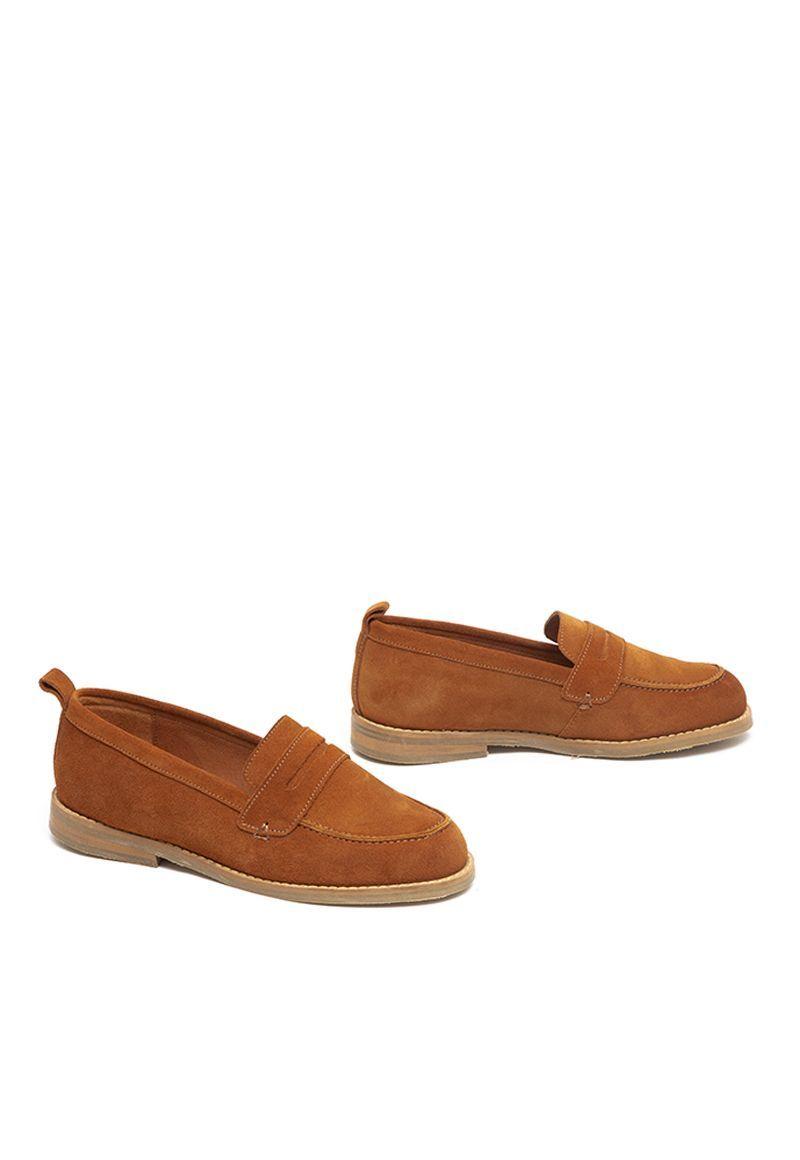 Mocasin De Cuero Coligue C1 Camel Giani Dafirenze-2