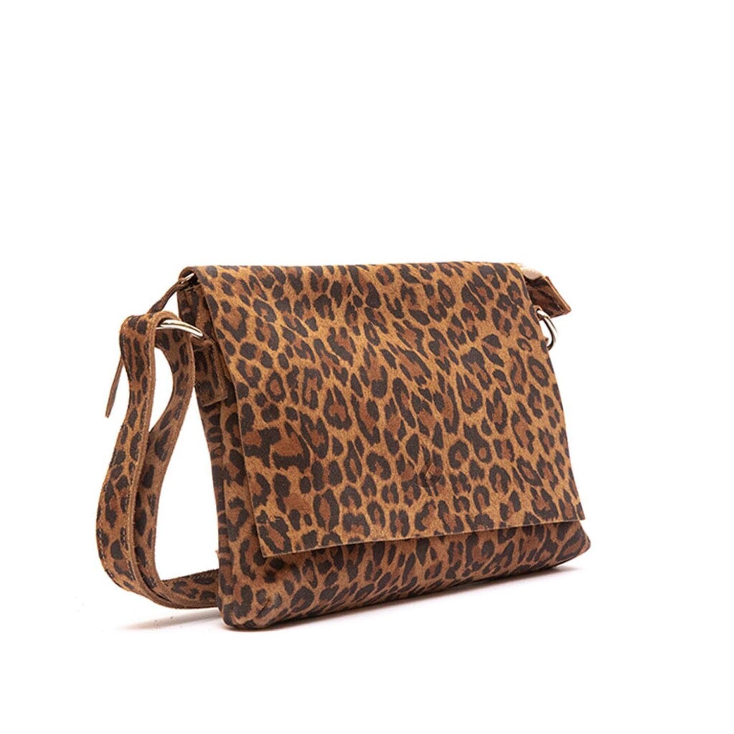 Bandolera Mujer De Cuero Thea Print C3-2