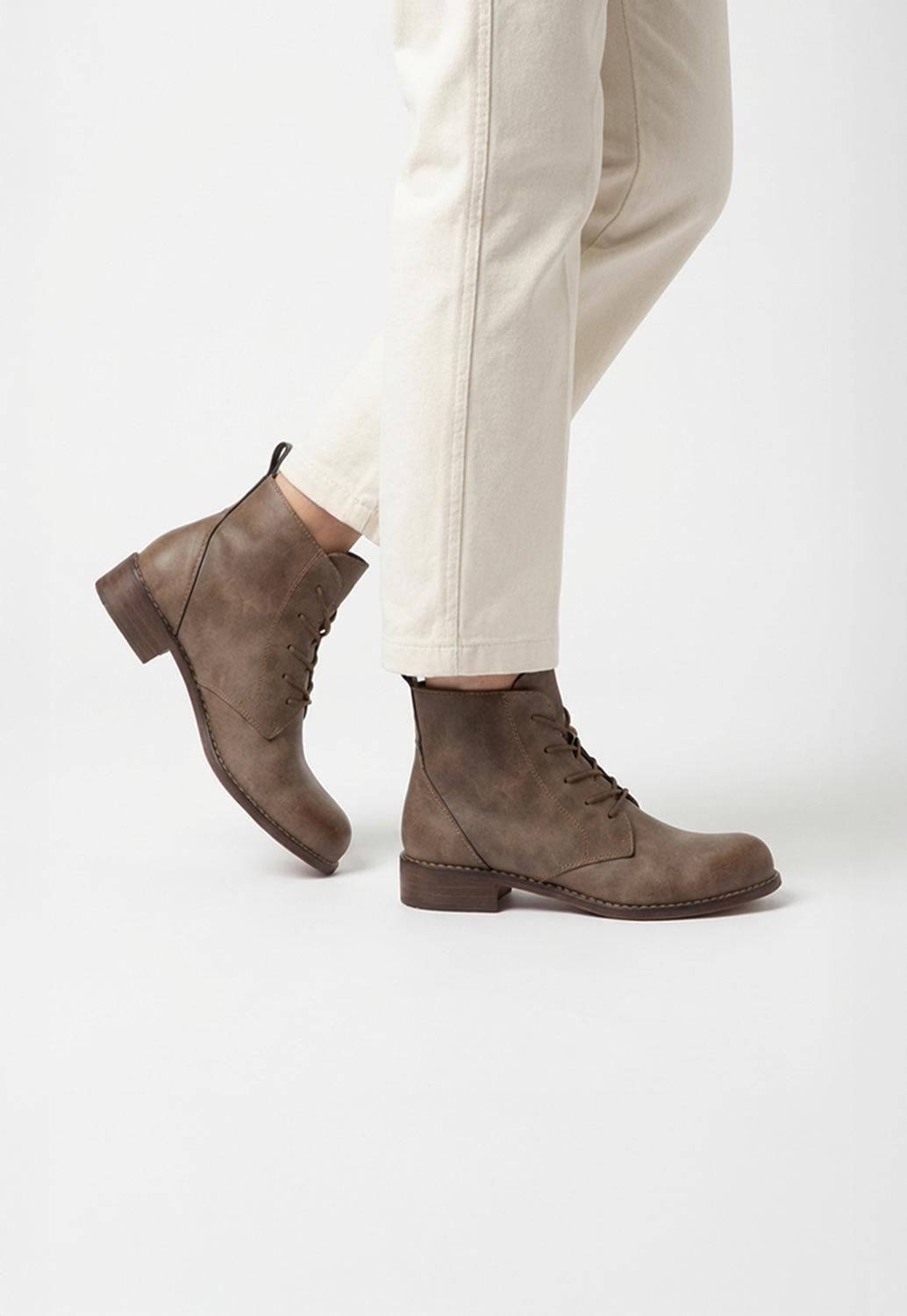 Botin Mujer / Pintoja Taupe-1