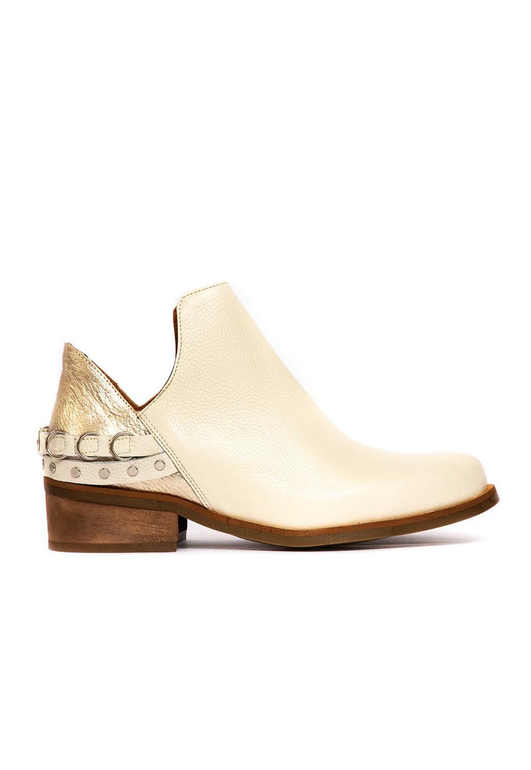 Botin Mujer / Cala Beige Niquel-0