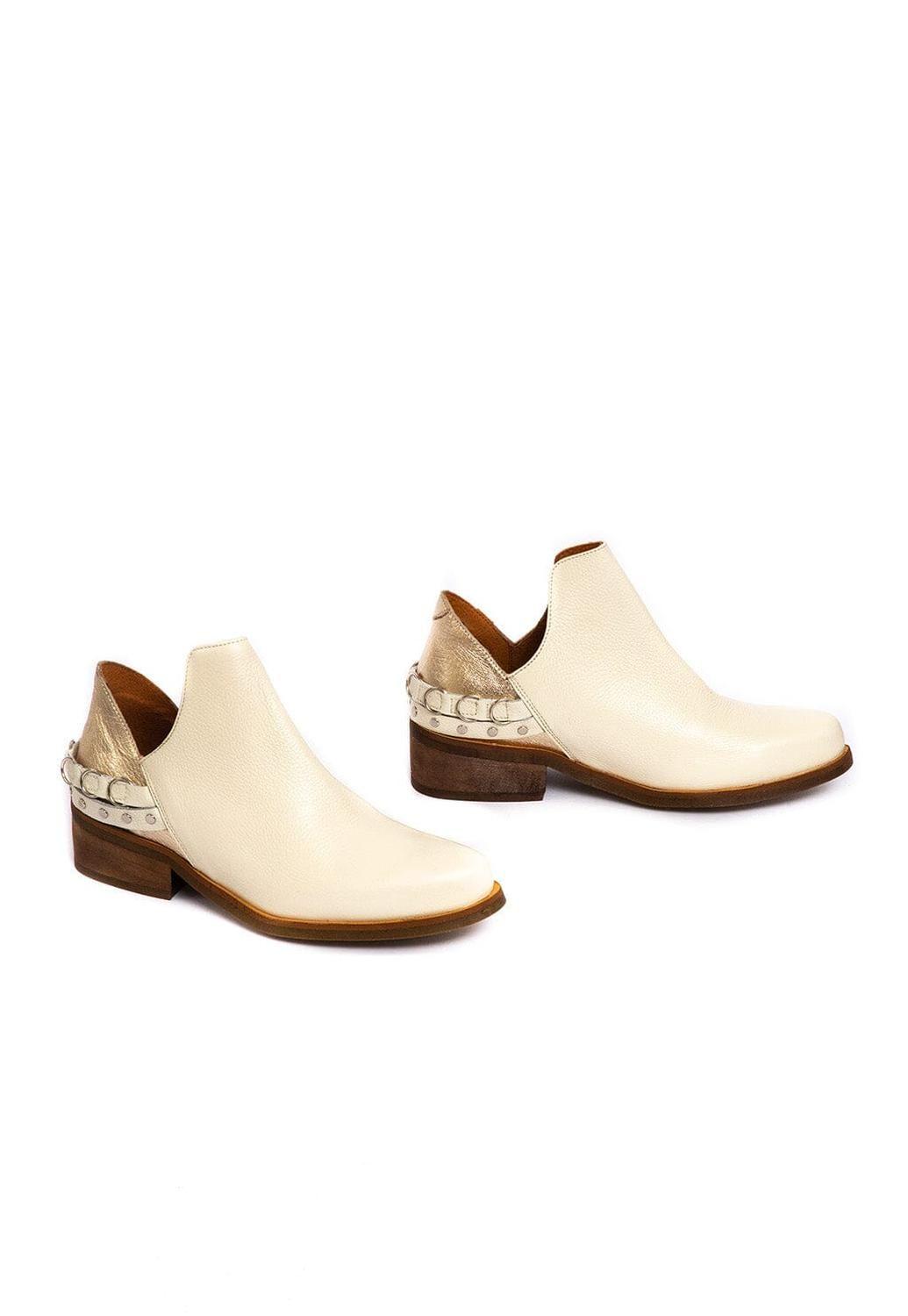 Botin Mujer / Cala Beige Niquel-5
