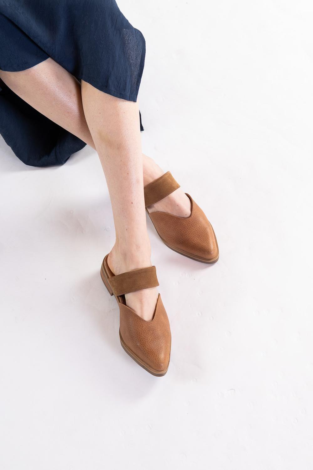 Babucha Mujer / Umbral Camel-1