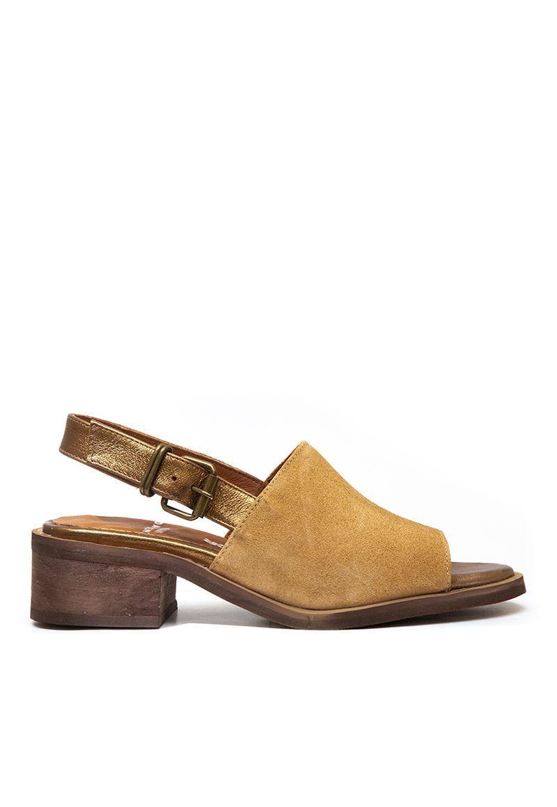 Sandalias De Cuero Ailanto C2 Beige Giani Dafirenze-0